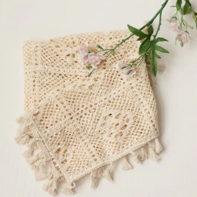 Tassel Fringe Trim - Pasgeboren Fotografie Props Fotografie Mat Katoenen