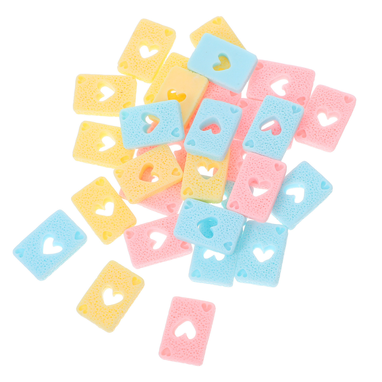 Embellishments For Scrapbooking - 30 stuks hars pokerbedels snoepkleur DIY