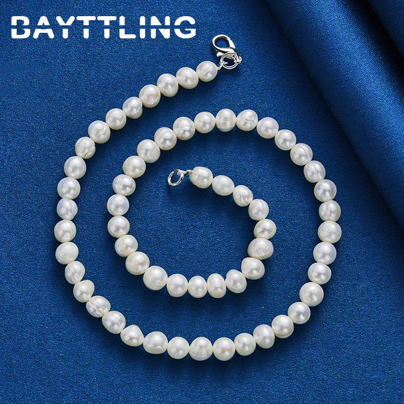 925 Sterling zilveren elegante - Pearl Trim Chain recensie en prijs