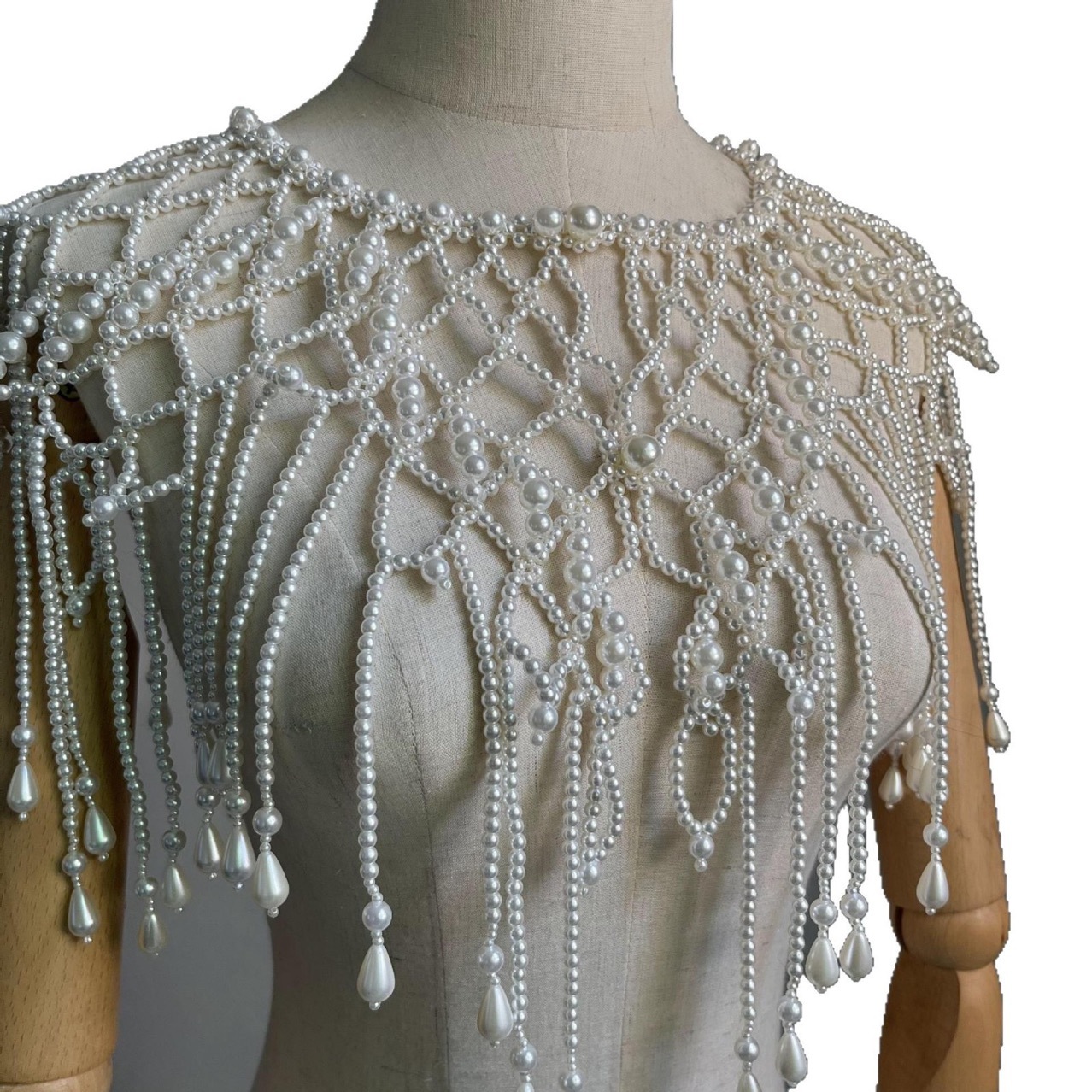 Handgemaakte parelketting met  - Pearl Trim Chain recensie en prijs