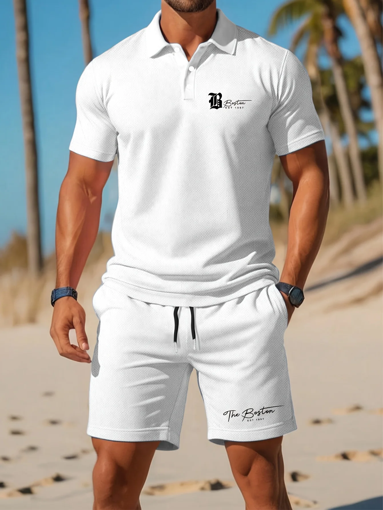 Zomer Nieuwe Heren Polo Shirt  - Embellish Knit recensie en prijs