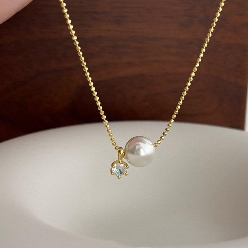 Nieuwe 925 Sterling Zilveren P - Pearl Trim Chain recensie en prijs