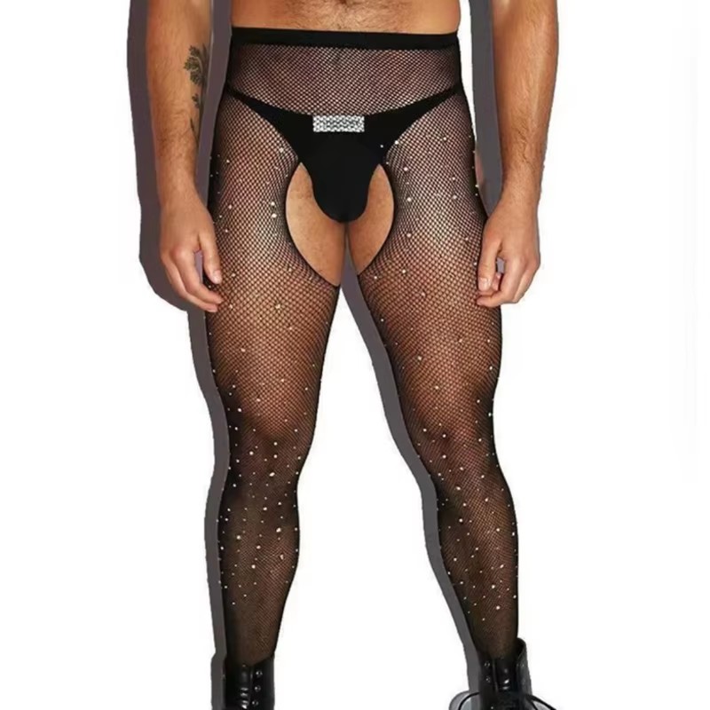 Herensokken met open kruis, vi - Crystal Mesh Fabric recensie en prijs