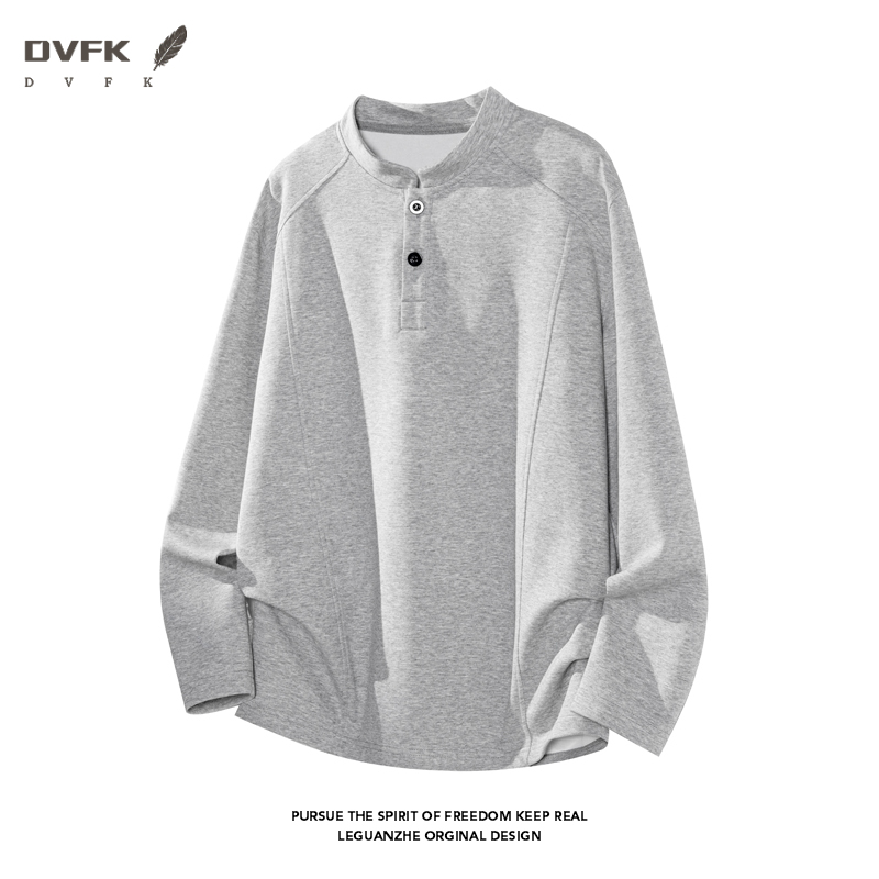 Heren Henley-shirt met raglanm - Embellish Knit recensie en prijs