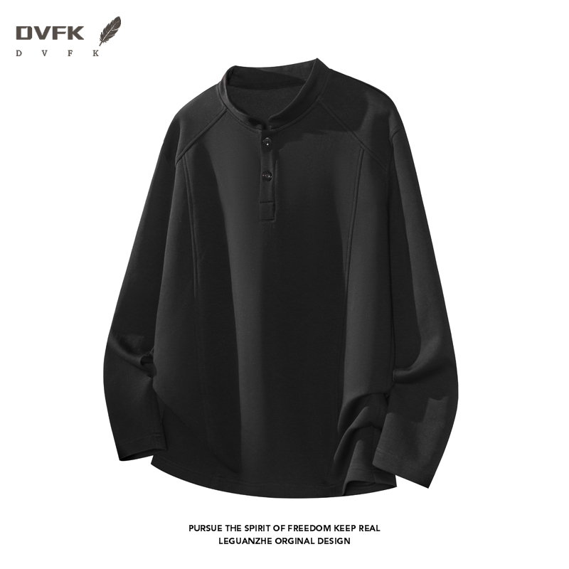 Heren Henley-shirt met raglanm - Embellish Knit recensie en prijs