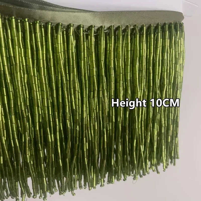 10CM Zilver Rode Kraal Buis Kw - Tassel Fringe Trim recensie en prijs