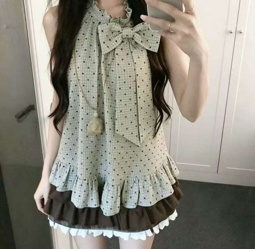 Japanse vintage Sweeti 2-delig - Elastic Lace Trim recensie en prijs