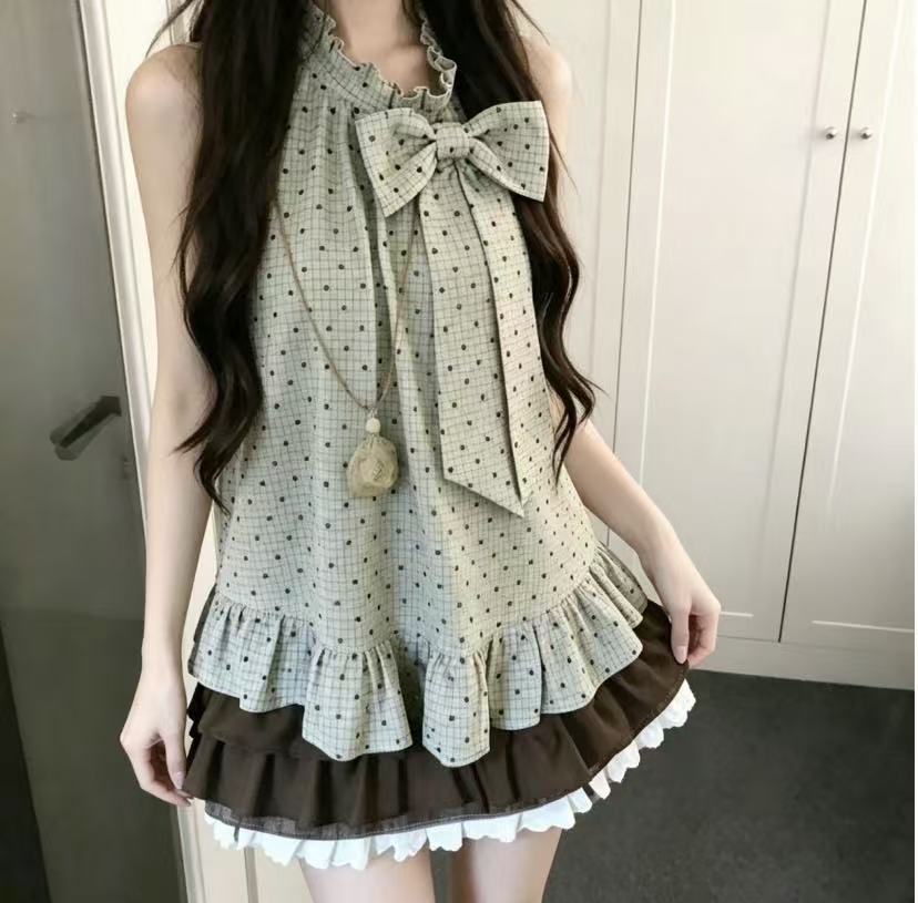 Japanse vintage Sweeti 2-delig - Elastic Lace Trim recensie en prijs
