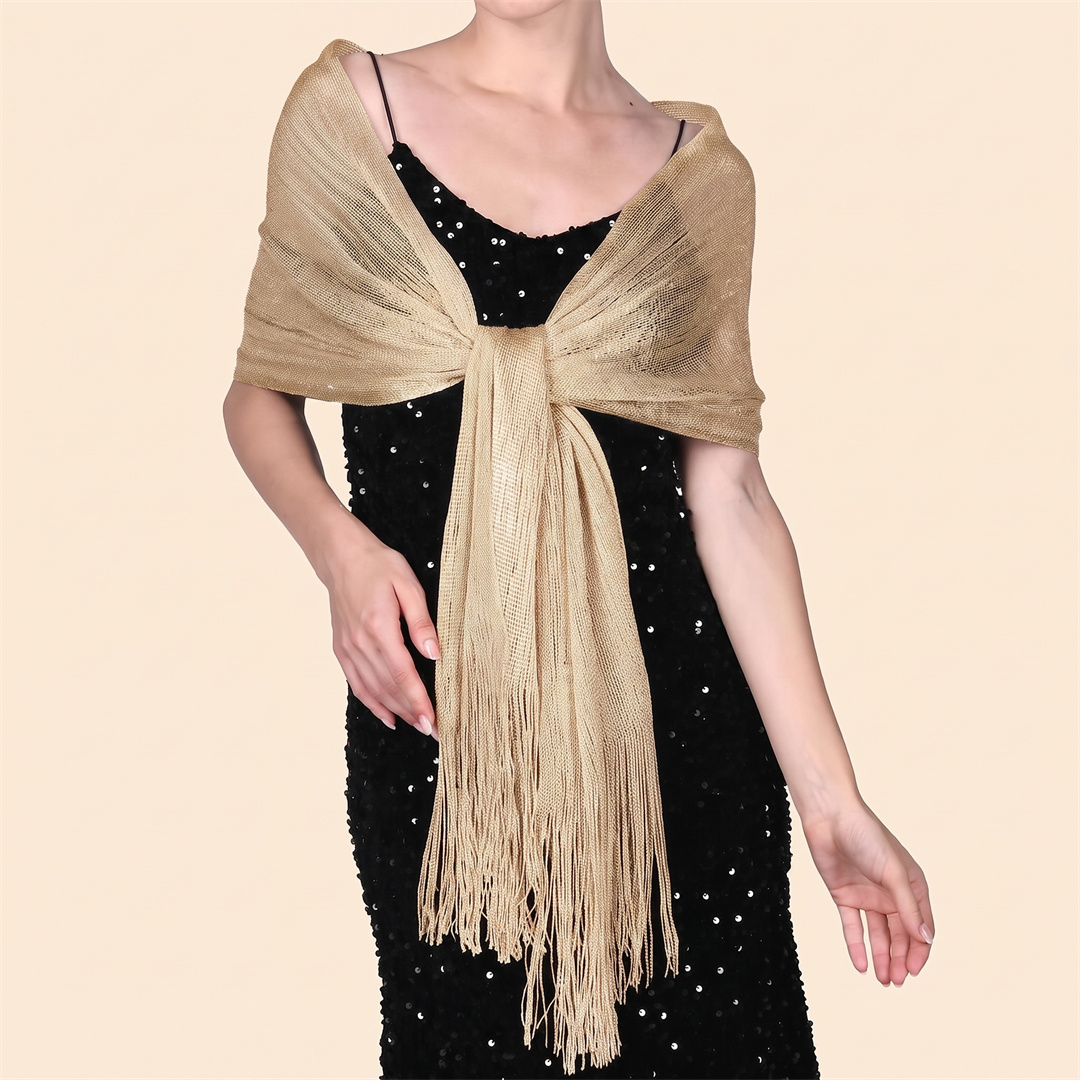 Modevolle, glanzende zonnebesc - Tassel Fringe Trim recensie en prijs