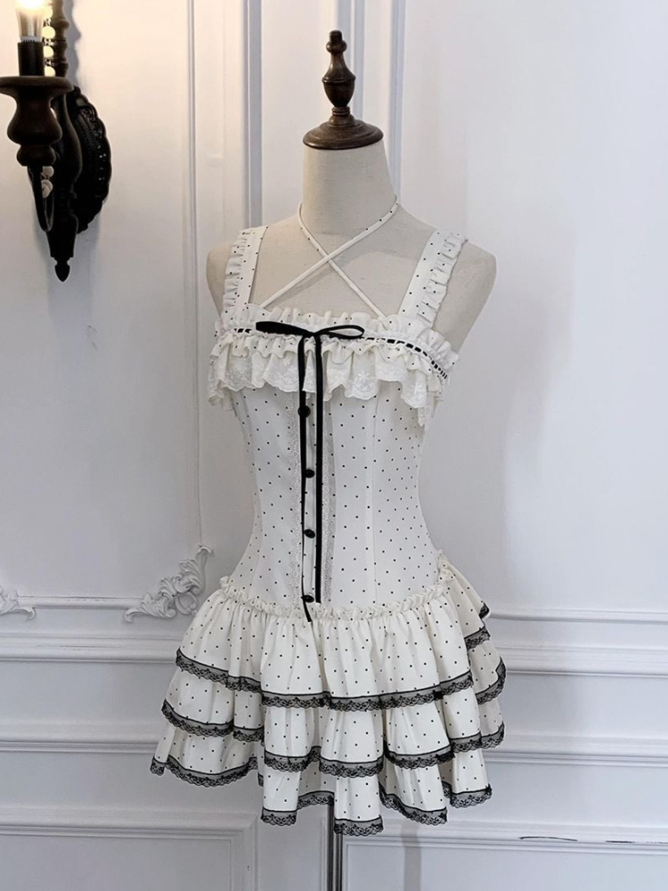 Coquette Sweet Koreaanse Vierk - Elastic Lace Trim recensie en prijs